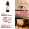 Professional Halloween SFX Special Effects Makeup Kits, Fake Blood, Scab Coagulated Blood Gel, 12 Colors Face Body Paint, Wound Modeling Scar Wax With Spatula Tool, Brushes, Stipple Sponge, Adhesive view 4
