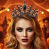 Kilshye Baroque Black Crown Rhinestone Queen Crowns Crystal Vintage Tiara Wedding Bridal Adult Tiaras Prom Costume Hair Accessories for Women (A- Black) view 2