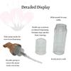 (10 Pieces) 60ml Foaming Pump Bottles Plastic Dispenser | Lash Shampoo, Soap (Rose Gold) view 3