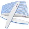 12 PCS Professional Nail File, 240/240 Grit Nail Files for Natural Nails Emery Boards Nail File Doubled Sides Washable Fine Grit Nail File Manicure Tools for Home and Salon Use view 1