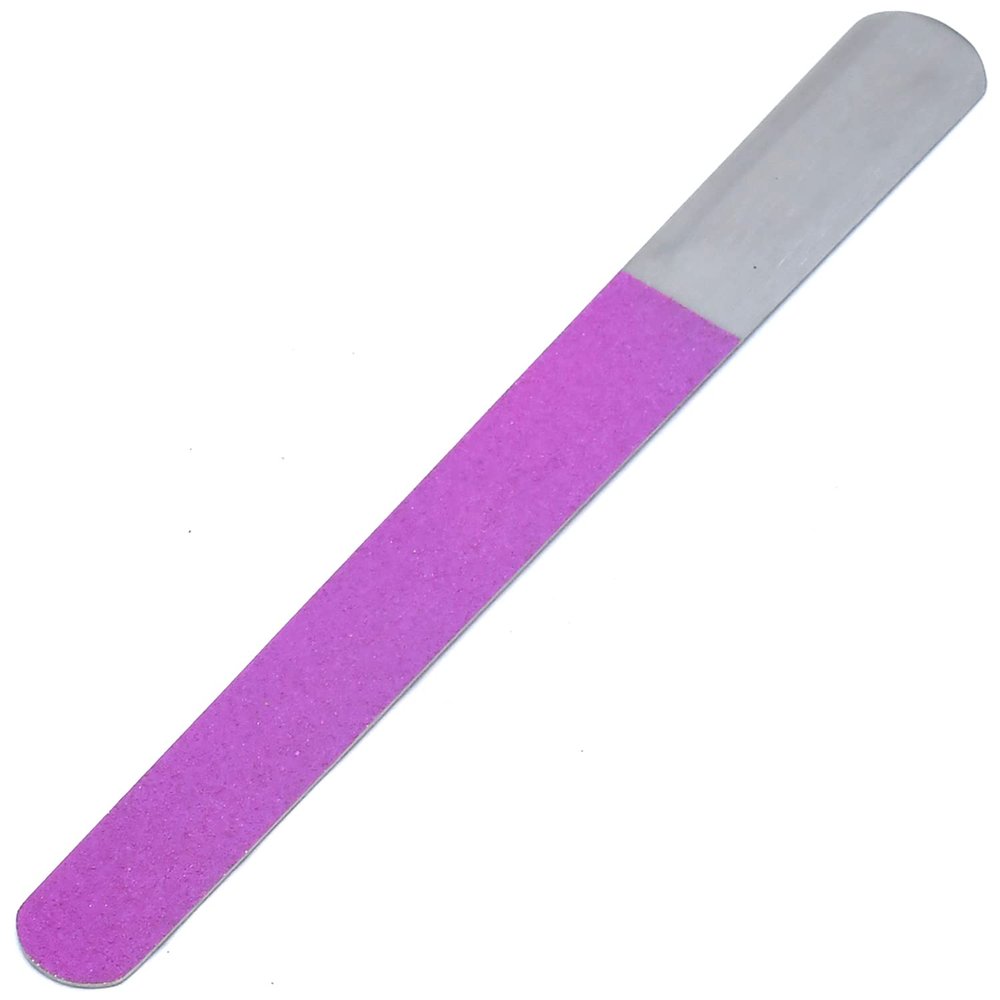 AAProTools Professional Foot Care and Nail File Steel 7" (Purple)