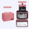 Bobrv Hanging Toiletry Bag Travel Organizer Kit Expandable Compartments for Cosmetics with Hook Bathroom Shower for Women Girl Pink, 10.2 x 3.9 x 6.7 inch view 3