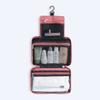 Bobrv Hanging Toiletry Bag Travel Organizer Kit Expandable Compartments for Cosmetics with Hook Bathroom Shower for Women Girl Pink, 10.2 x 3.9 x 6.7 inch view 4