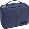 Bobrv Travel Toiletry Bag for Women and Men with Hanging Hook Bathroom Shower Organizer Kit 3 Compartments Navy Blue, 10.2 x 3.9 x 6.7 inch view 1