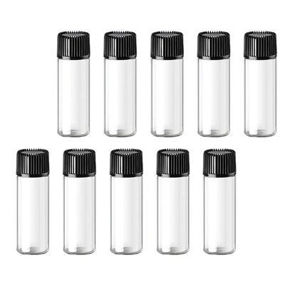24pcs Transparent Essential Oil Bottle Clear Container Mini Essential Oil Dispenser Mini Dropper Bottles Bottle Makeup Travel Glass Liquid Cosmetic Bottle