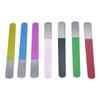 AAProTools Stainless Steel Sapphire Nail File to Clean Your Nail After Cut Or Trim Professional Quality 7 PCS Set (7 Mix Color) view 1