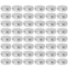 48 Pack Mini Silver Aluminum Storage Jar Containers Refillable Cosmetic Facial Care Cream Bottle with Screw Cap for Cosmetic,Lip Balm, Cream Home Storage10g view 1