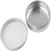 48 Pack Mini Silver Aluminum Storage Jar Containers Refillable Cosmetic Facial Care Cream Bottle with Screw Cap for Cosmetic,Lip Balm, Cream Home Storage10g view 3