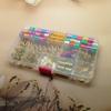 125 Pcs Dreadlocks Loc Hair Jewelry for Women Braids - Crystal Gemstone Pendant and Ring Hair Accessories, Cute Pendants view 3
