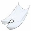 arhujion New Male Beard Shaving Apron Care Clean Hair Adult Bibs Shaver Holder Bathroom Organizer Gift for Man White(Withhook) view 2