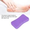 4Pcs Pumice Stone, Foot Pumice Stone Lightweight Pedicure Stone Portable Foot Hard Skin Callus Remover Scrubber for Travel Home(Purple) view 3