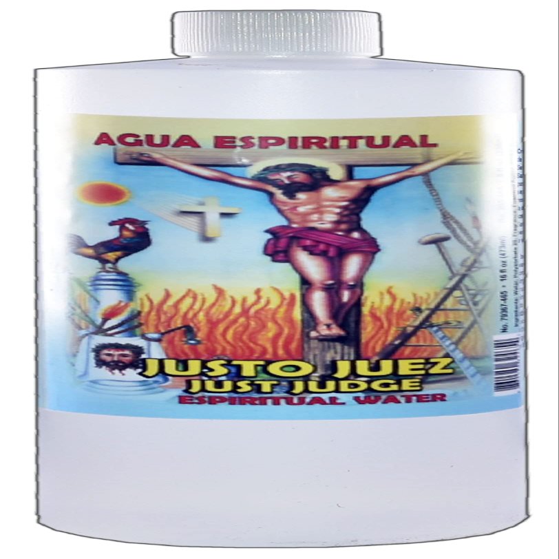 3 BOTTLES JUST JUDGE SPIRITUAL WATER-JUSTO JUEZ AGUA ESPIRITUAL 16OZ - MAGICK PAGAN
