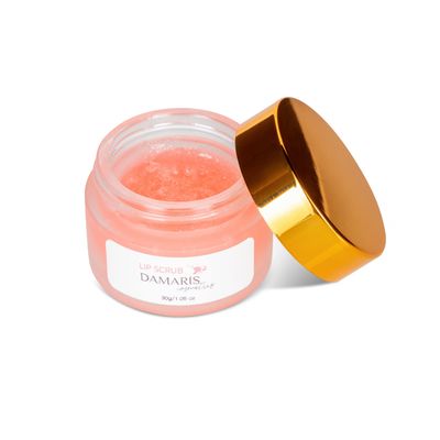 Damaris Cosmetics, Lip Scrub, Gently, Exfoliates, Removes Dry, 1.05oz