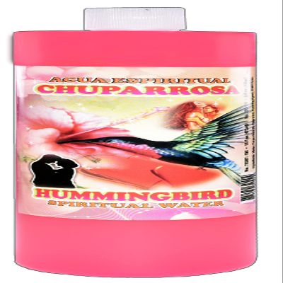 1 BOTTLE HUMMINGBIRD SPIRITUAL WATER- CHUPAROSA AGUA ESPIRITUAL 16OZ - MAGICK PAGAN