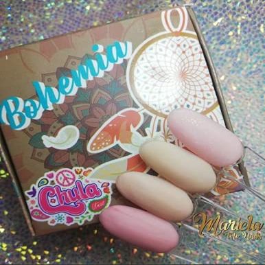 Bohemia Chula Nails Coleccion 4 jars
