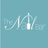 The Nail Bar Logo Vinyl Wall Sticker  Removable Manicure Design Decal for Nail Art Salon, Beauty Shop Window Decor, Home Nail Room Art (White, 57x22cm) view 1