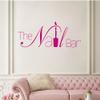 Removable Nail Bar Logo Wall Sticker  Manicure Design Vinyl Decal for Nail Art Salon, Beauty Room Wall Art, Home Nail Salon Decor 57x22cm view 2