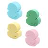 4pcs Bath Floss Baby Bath Foam Sponge Newborn Sponge Esponjas Faciales Loofah Sponge Shower Loofah Scrubber Sponges Infant Shower Sponge Cute Toddler PVA Sponge Cushion view 1