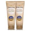Jergens Natural Glow +Firming Self Tanner Body Lotion, Medium to Deep Skin Tone, Sunless Tanning Moisturizer with Collagen and Elastin, Helps to Visibly Reduce Cellulite, 7.5 Oz, Pack of 2 view 1