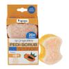 Spongables Pedi Scrub Foot Exfoliating 20+ Wash Sponge, Papaya, 1 Count view 1