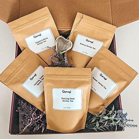 Birthday Tea Gift Box, Tea Gift Set, Herbal Tea Gift Box, Loose Tea Set