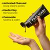 Ballsy Men's Face Wash, Light Exfoliating with Activated Charcoal, Kaolin Clay, and Plant Extracts for Soothing Skin 6 Fl oz view 4