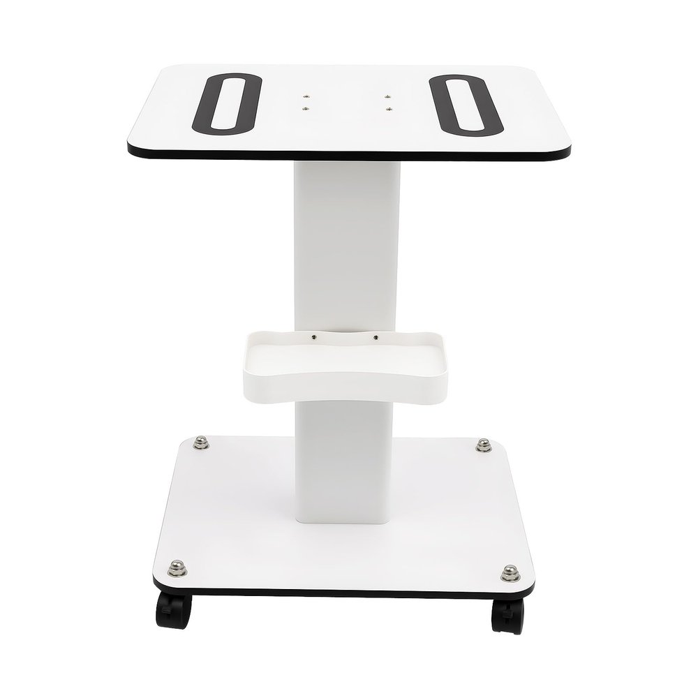 Beauty Salon Trolley Cart, Multil-Function Rolling Cart Tray Mobile Storage Cart with 4 Wheels for Beauty Salon Instrument, LxW: 20.47 * 15.75 * 27.17in, Recommended Load 88.18lbs