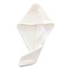 1PC microfiber hair quick-drying towel bath towel hat quick-hat headband dry quick-drying ladies household bath tool white view 1
