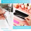 2 Pieces Eyelash Lift Tool Lash Separator Tool Stainless Steel Lash Lifting Perm Tool Lash Eyelash Perm Applicator Eyelash Extensions Supplies for Eyelash Lifting and Separating (Silver) view 4