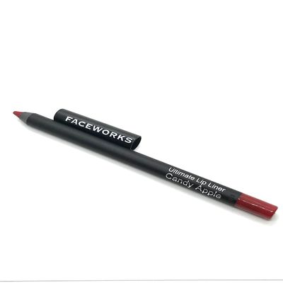 FACEWORKS HypoAllergenic Lip Stick Pencils (Candy Apple Gel Lip Liner sharpenable)