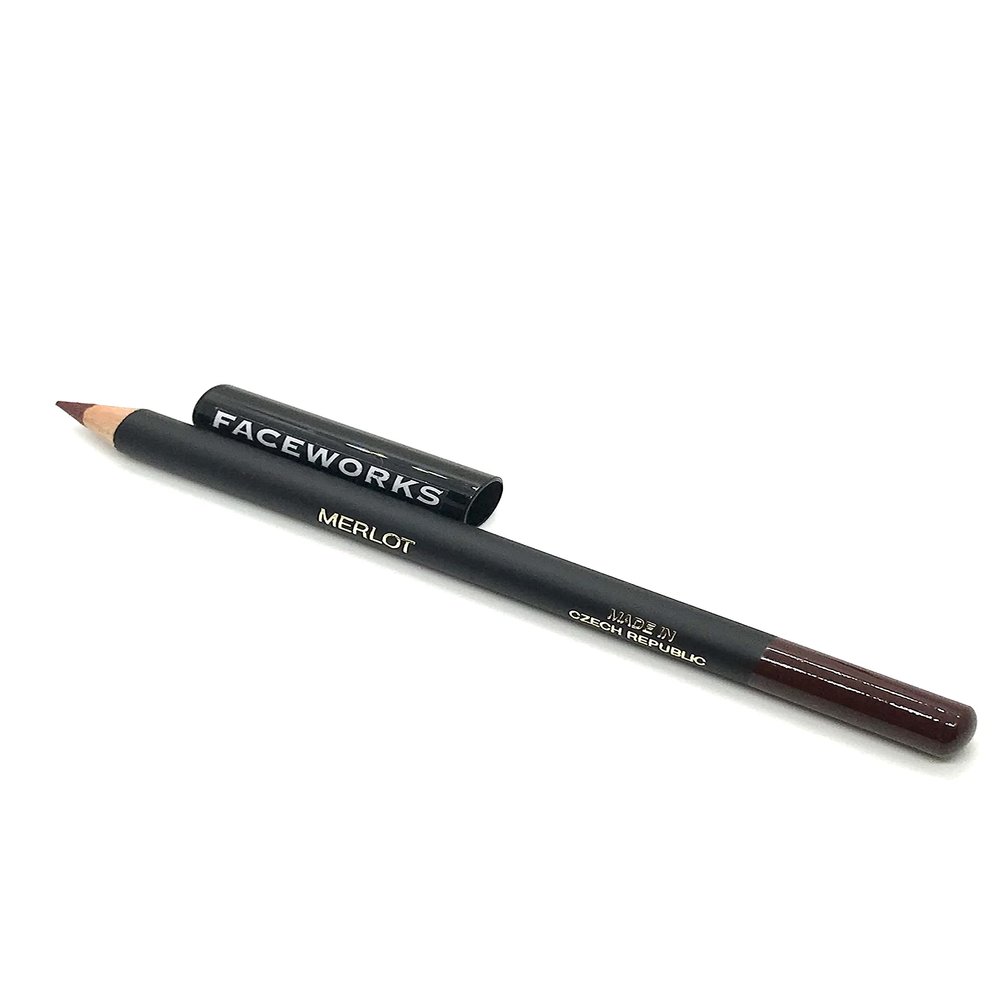 FACEWORKS HypoAllergenic Lip Stick Pencils (Merlot Lip Pencil)