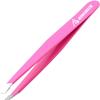 Amorux Eyebrow Tweezers For Women Facial Hair Professional hair removal Stainless Steel Tweezers for Ingrown Facial Hair, Splinter, and Daily Beauty (Black) (Pink) view 1
