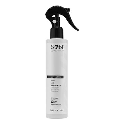 SOBE LUXE COLLECTION Heat Protectant Spray, 8 Fl Oz - Blow Dry, Thermal Styling For All Hair Types, Leaves Hair Shiny, Frizz-Free and Smooth Finish