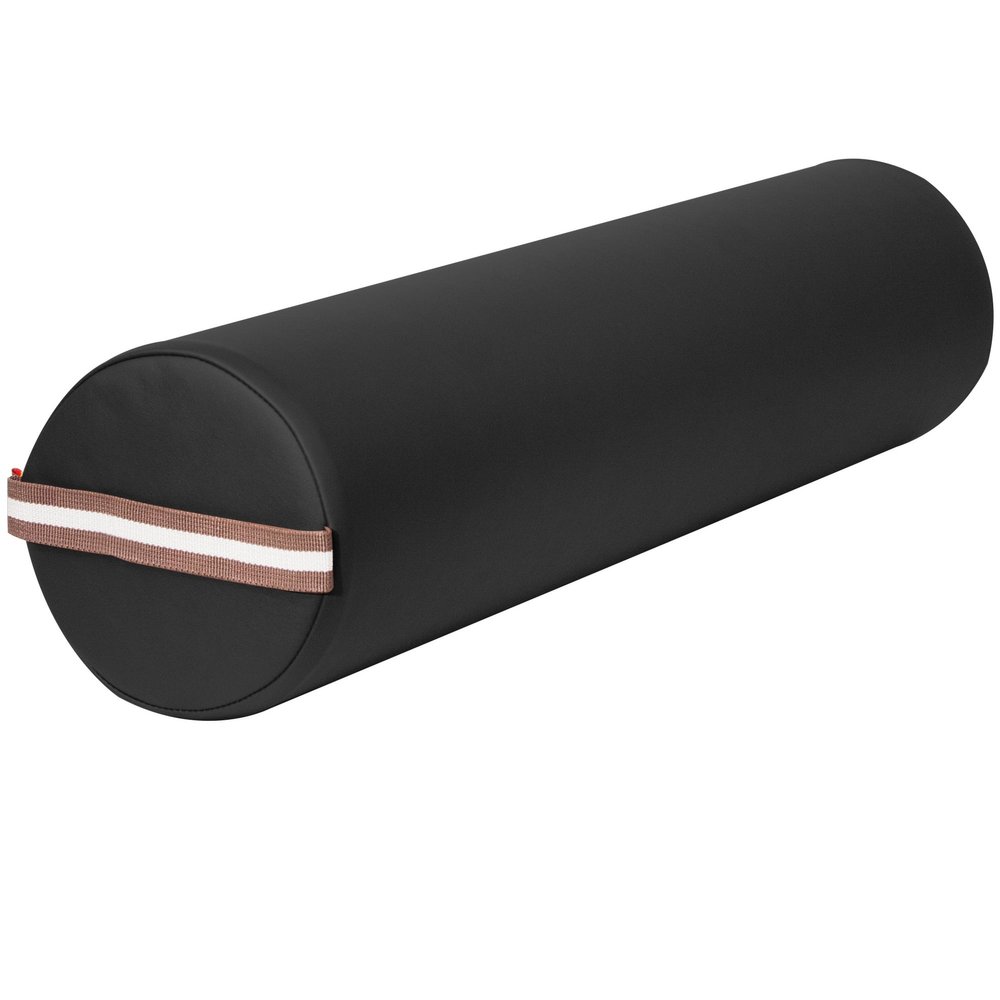 Master Massage Massage Table 6" Full Round Bolster, Black