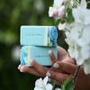Artisan Silk Infused Soap - Sky Blue Rose - Luxury Soap - VEGAN, PALM OIL FREE, TOXINS FREE view 2