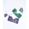 Amethyst Eye Mask for Fatigue Reduction Stress Relief 100% Amethyst Gemstone Cooling Eye Mask Lined w/Beads (Amethyst) view 4