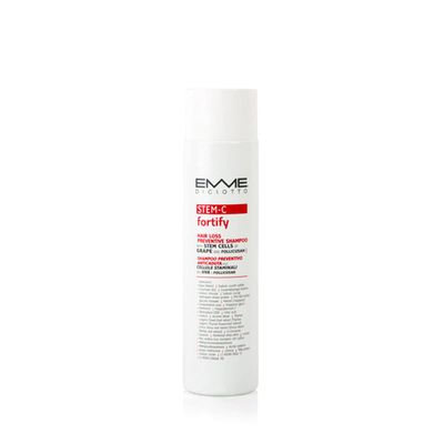 Emmediciotto STEAM-C Fortify Hair Loss Preventive Shampoo 8.45 oz | 250ml Dermo-cosmetic preventive shampoo adjuvant of anti hair loss treatment