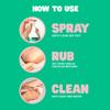 Freeman Flirty Feet Instant Foot Peeling Spray, Exfoliating Foot Mask For Summer, Moisturizing & Smooth Dry, Cracked Heels, Remove Dead Skin Quickly, Cruelty-Free & Vegan, 4 fl.oz./ 118 ml Bottle view 4