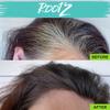 Rootz Deep Dark Brown Grey Root Touch Up Temporary Concealing Powder with Unique Dual Action Brush - Instantly Cover Grey Roots, Shape & Thicken Eyebrows - Smudge Proof, Waterproof & Wax Free view 4