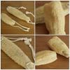 EXCEART Natural Loofah Back Scrubber Large Real Loofah Sponge for Men and Women Exfoliating Body Scrubber with Rope for Shower Bath Towel view 4
