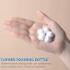 Cabilock 2pcs Fillable Foaming Bottles Flower Design Travel Mousse Press Dispenser for Shampoo Body Wash Toiletries Portable and Travel Bottles view 3