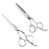 5.5 Inch Hair Scissors Set Hair Cutting Scissors and 5.5 Inch Hair Thinning Scissors Professional Barber Scissors Kinsaro view 1