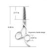 5.5 Inch Hair Scissors Set Hair Cutting Scissors and 5.5 Inch Hair Thinning Scissors Professional Barber Scissors Kinsaro view 2