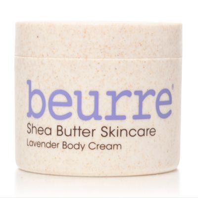 Beurre Shea Butter Body Cream  Whipped Hydrating Body Butter for Smooth, Nourished Skin  Rich Moisturizer with Lavender  Vegan, Plant-Based, Cruelty Free Skincare