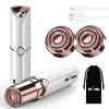 Electric Painless Hair Remover, Facial Hair Removal for Women - as Seen on TV Face Shaver, Hair Removal Device with 2 Replacement Heads view 1