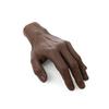 A Pound of Flesh Practice Tattoo Hand With Wrist Silicone Tattooing Fake Skin for Practice or Display Professional Quality, Right Hand Dark Brown Skintone view 1