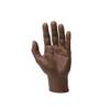 A Pound of Flesh Practice Tattoo Hand With Wrist Silicone Tattooing Fake Skin for Practice or Display Professional Quality, Right Hand Dark Brown Skintone view 3