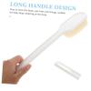 1 Pc Back Scrubbing Brush Long Handle Bath Brush Multipurpose Brush Durable Shower Brush Simple Bath Brush Massager Brush Creative Bath Brush Practical Bathing Brush Leg Scrubber view 2