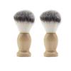 ccHuDE Men's Shaving Brush with Wood Handle Shave Brushes Shave Cream Brush for Men Hair Salon Tool view 2