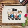 CoconutGardenCorp Golden Girls Make Up Bag, Cosmetic Bag, Rose, Dorothy, Blanche, Sophia, Stay Golden Cartoon view 4